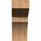 Ekena Millwork Mediterranean Rough Sawn Corbel, Western Red Cedar, 4"W x 10"D x 10"H COR04X10X10MED00RWR - alternate 3